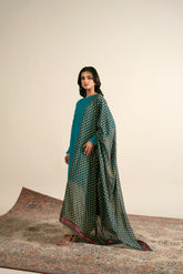 1 Piece Chiffon Embroidered (FD0017)